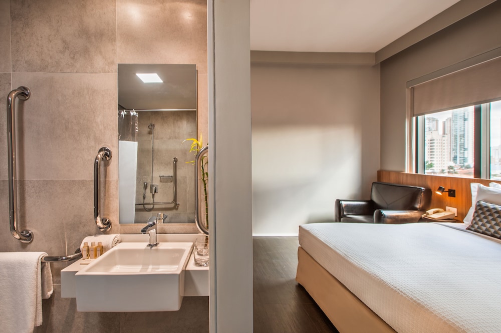 Habitación estándar, 1 cama de matrimonio del hotel São Paulo Tatuapé Affiliated By Meliá. Foto 3