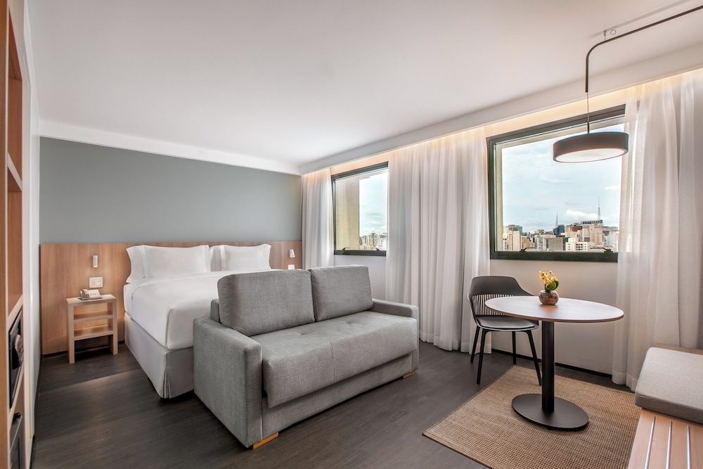 The Studio Queen del hotel INNSiDE by Meliá São Paulo Higienópolis