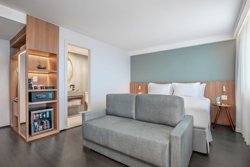 The Studio Queen del hotel INNSiDE by Meliá São Paulo Higienópolis. Foto 11