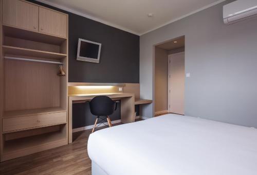 Habitación Individual del hotel Cliphotel. Foto 4