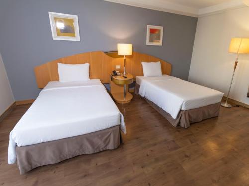 Habitación Doble adaptada para personas con movilidad reducida del hotel Nacional Inn Jaragua São Paulo. Foto 2