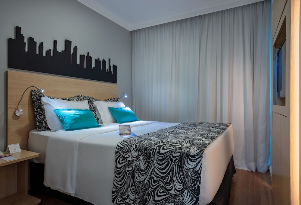 Habitación estándar, 1 cama doble del hotel Mercure Sao Paulo Pinheiros. Foto 3