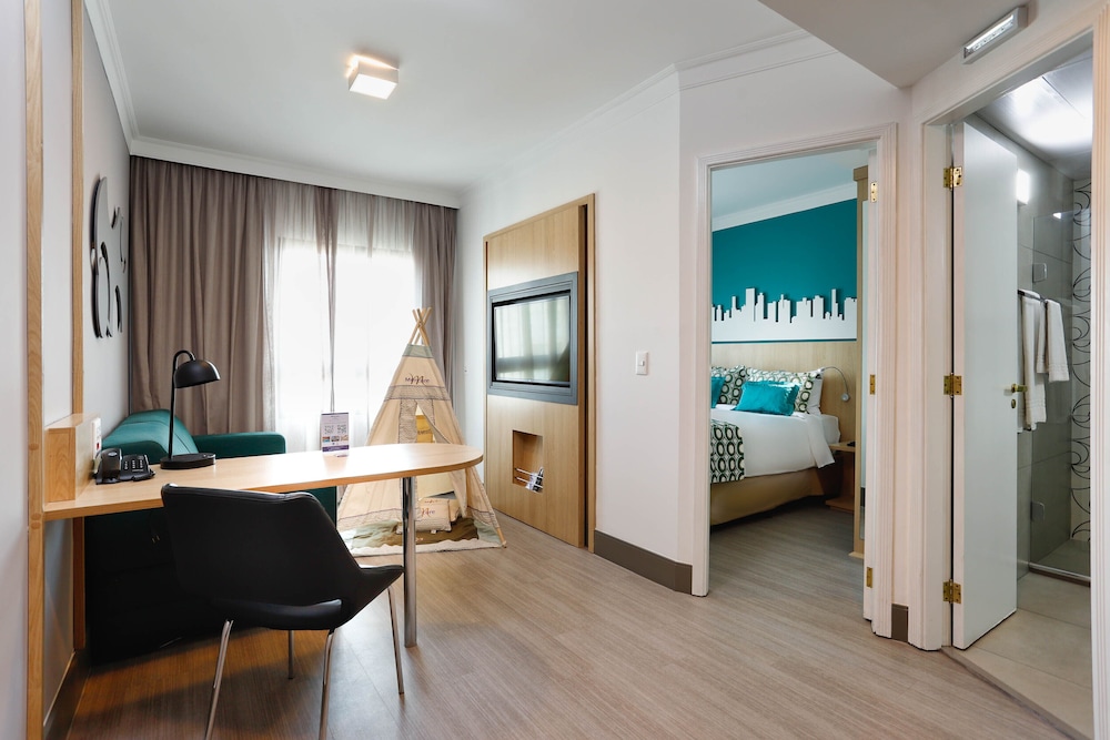 Habitación Estándar con 1 cama doble del hotel Mercure Sao Paulo Pinheiros. Foto 5