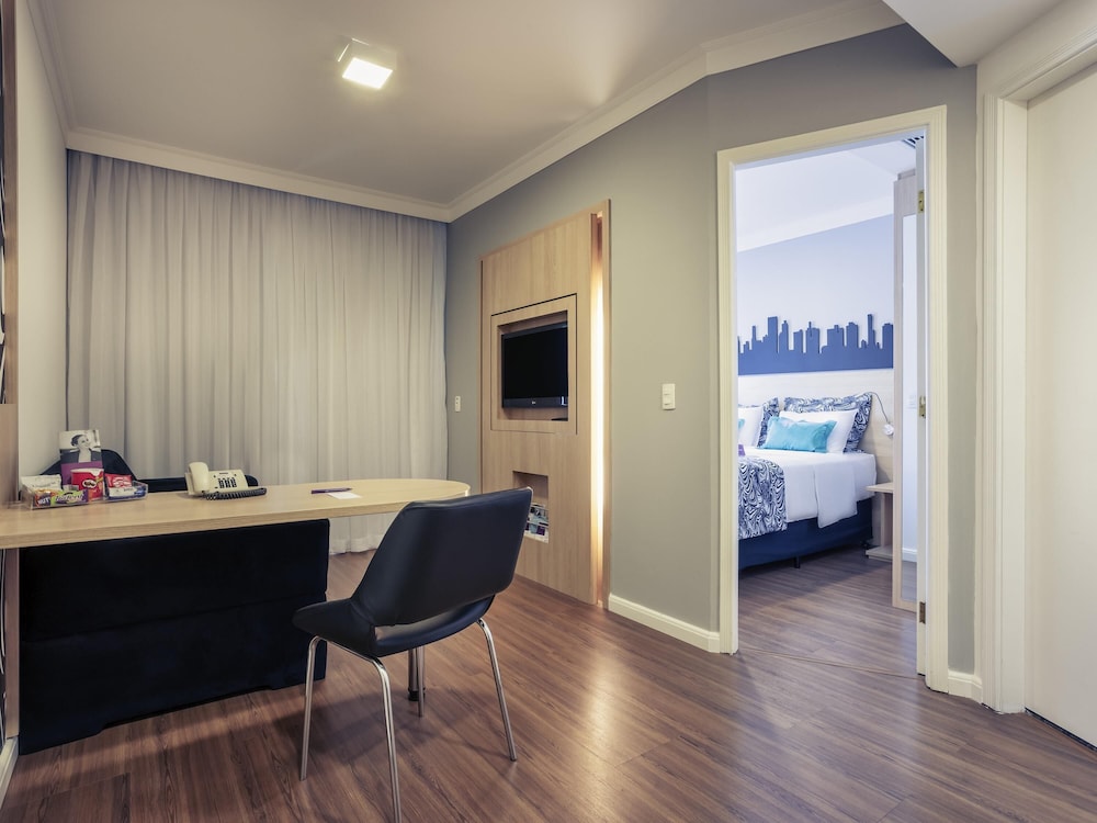 Habitación Estándar con 1 cama doble del hotel Mercure Sao Paulo Pinheiros. Foto 6