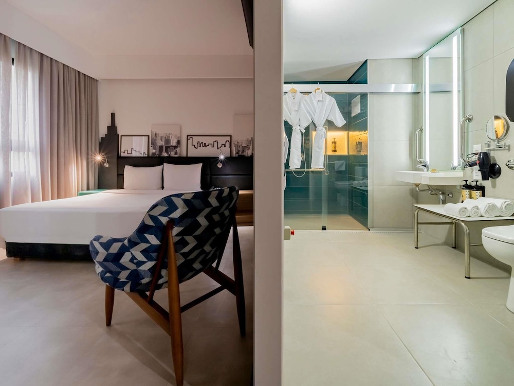Apartamento adaptado para personas con movilidad reducida del hotel Mercure Sao Paulo Pinheiros. Foto 6