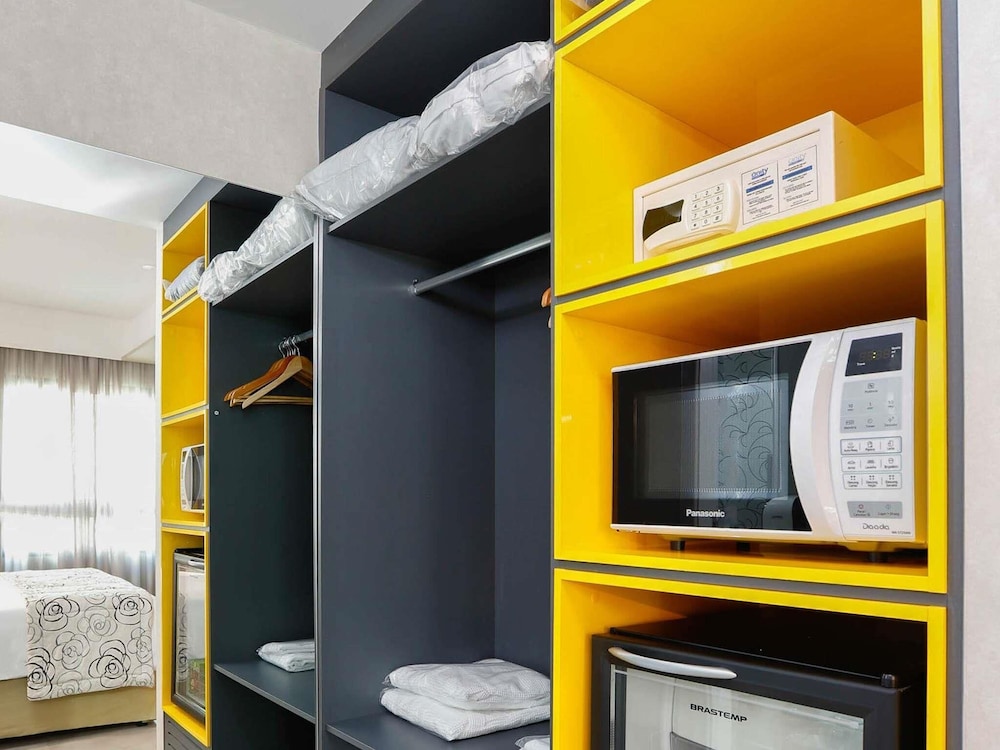 Apartamento Deluxe con 1 cama queen size del hotel Mercure Sao Paulo Pinheiros. Foto 5