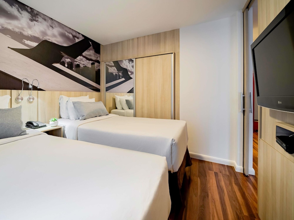 Apartamento familiar con 2 dormitorios y cocina equipada en la torre 2 del hotel Mercure Sao Paulo Moema Times Square. Foto 7