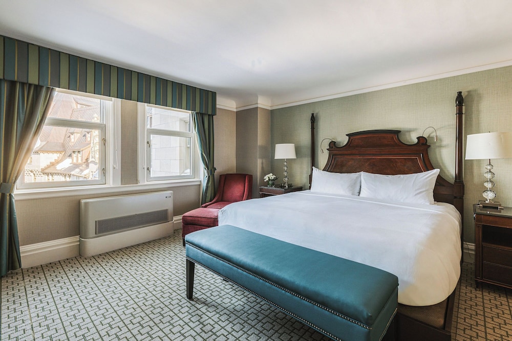Habitación Deluxe, 1 cama de matrimonio del hotel Fairmont Chateau Laurier
