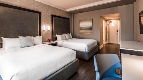 Habitación con 2 camas grandes - No fumadores del hotel Georgian Court Hotel. Foto 1