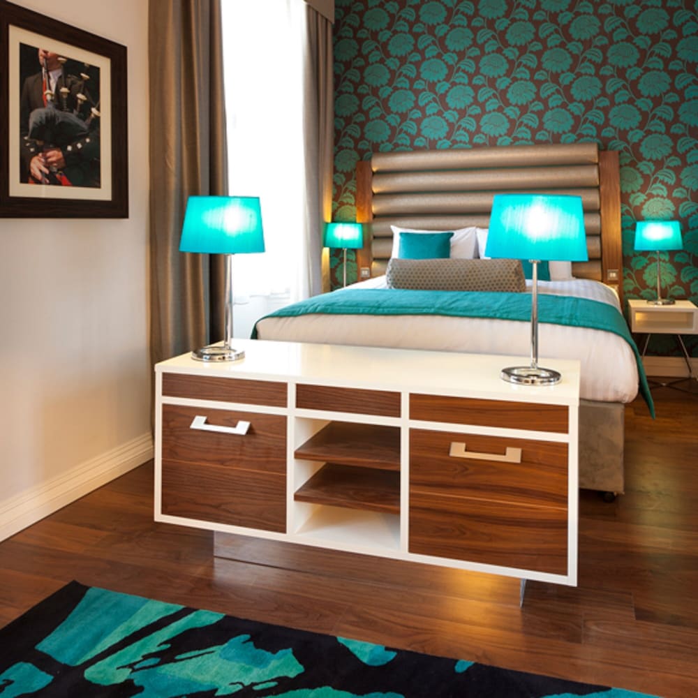 Habitación Premium, 1 cama de matrimonio grande del hotel Indigo Edinburgh, An Ihg. Foto 6