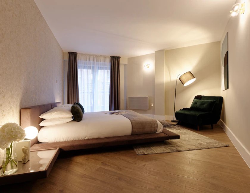 Apartamento Confort, baño privado del hotel Fitzrovia apartments by DMONTRIO. Foto 13