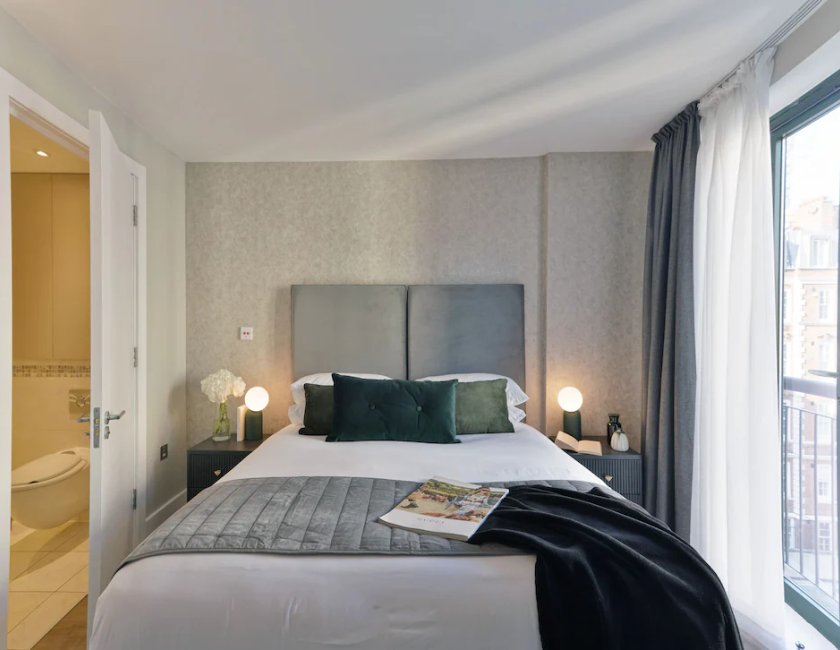 Apartamento Elite, baño privado del hotel Fitzrovia apartments by DMONTRIO. Foto 4