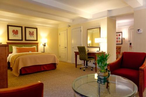 Suite Executive Junior con cama grande del hotel San Carlos. Foto 5