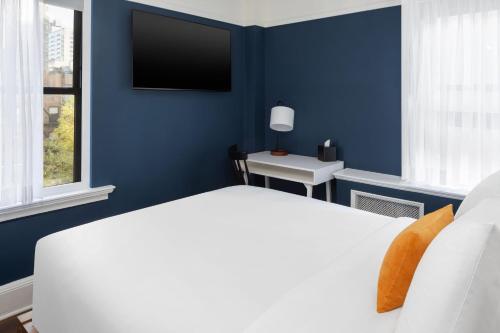 Habitación Premium con cama grande del hotel voco The Franklin New York