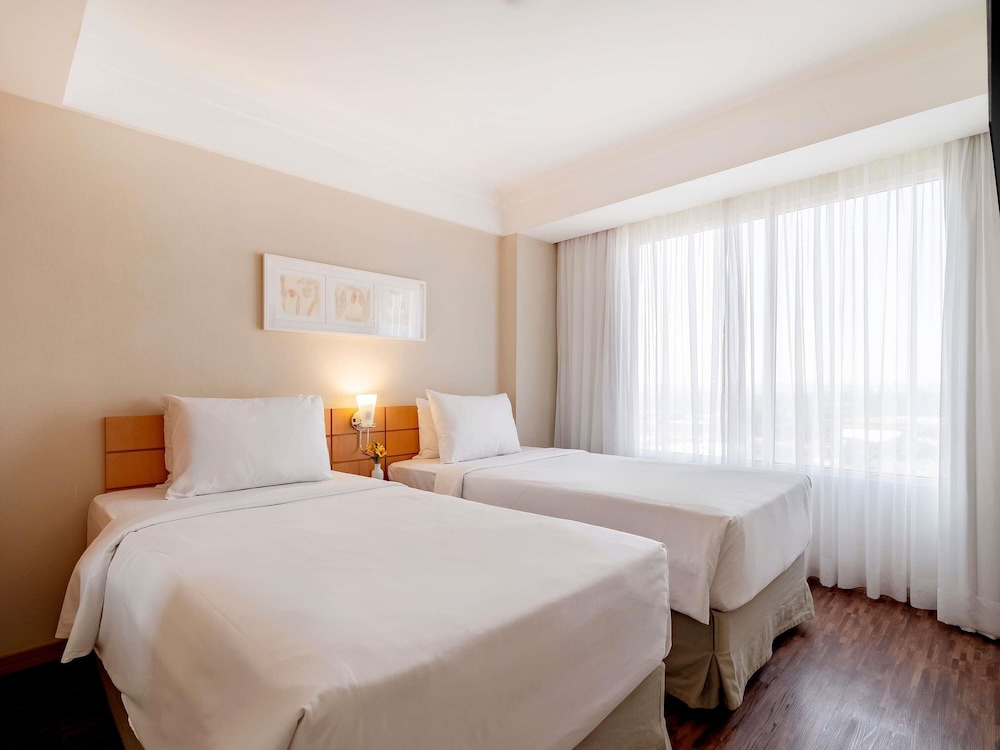 Habitación estándar con 2 camas individuales del hotel Mercure Guarulhos Aeroporto
