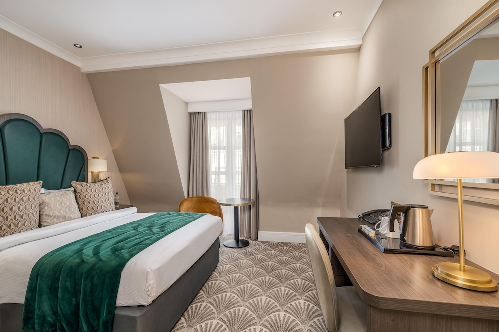 Habitación Deluxe, 1 cama de matrimonio grande del hotel The Washington Mayfair Hotel. Foto 1