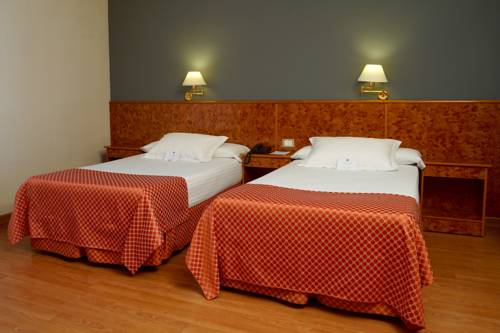 Habitación doble 2 camas del hotel AP Madrid Airport