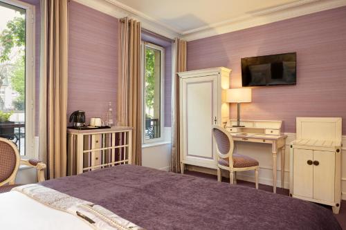 2 Habitaciones Dobles Comunicadas - 1 o 2 camas del hotel Relais St. Jacques. Foto 5