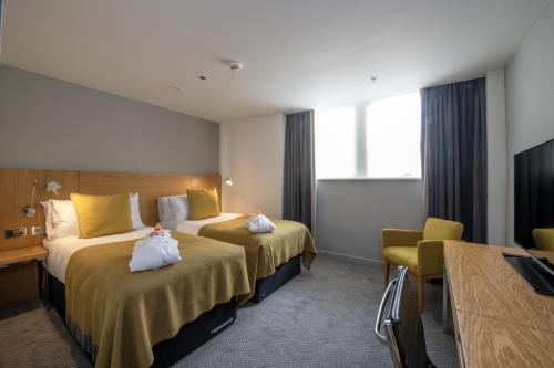 Habitación Doble Estándar - 2 camas del hotel Apex City Of London. Foto 3