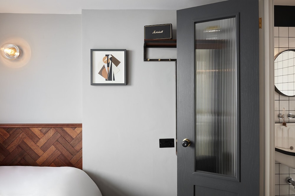 Habitación pequeña del hotel The Pilgrm