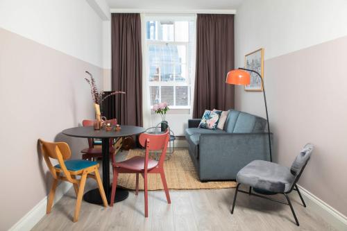 Original Apartment - 1 Bedroom - Kitchen del hotel Bob W London Spitalfields. Foto 1