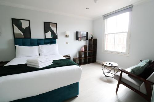Estudio del hotel High Street Kensington by Viridian Apartments. Foto 3