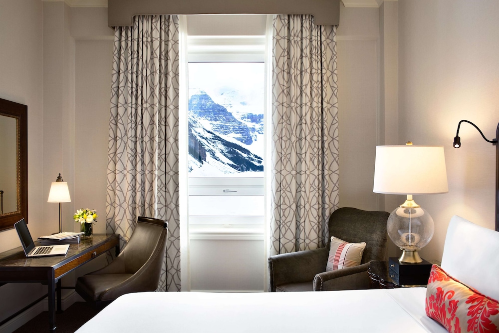 Habitación, 1 cama de matrimonio, vistas al lago (Fairmont) del hotel Fairmont Chateau Lake Louise. Foto 5