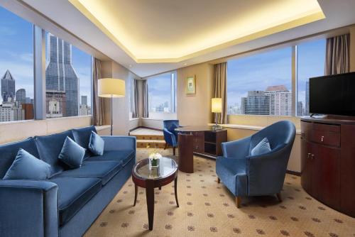 Suite Executive de 1 dormitorio del hotel Radisson Collection Hyland Shanghai