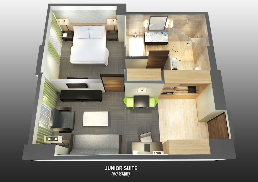 Suite Junior del hotel Grand Mercure Singapore Roxy. Foto 5