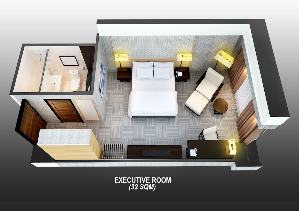HABITACIÓN EXECUTIVE 2 CAMAS INDIVIDUALES del hotel Grand Mercure Singapore Roxy. Foto 4