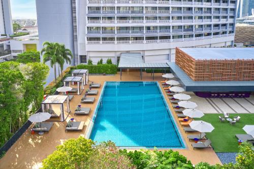 Suite Signature Marina Bay del hotel Parkroyal Collection Marina Bay, Singapore