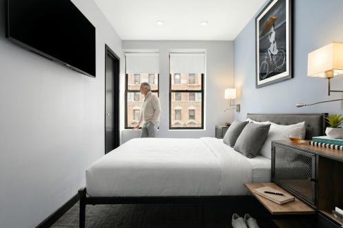 Alojamiento con cama grande - Apto para personas con movilidad reducida del hotel OYO Times Square. Foto 4