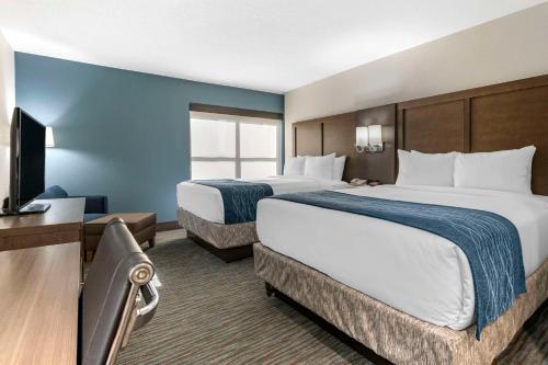 Habitación con 2 camas grandes - No fumadores del hotel Comfort Inn & Suites Downtown Brickell-Port of Miami