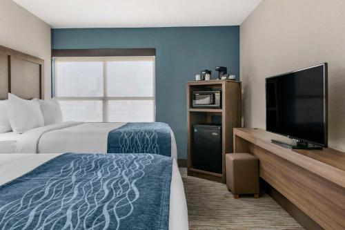 Habitación con 2 camas grandes - No fumadores del hotel Comfort Inn & Suites Downtown Brickell-Port of Miami. Foto 3