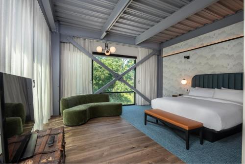 Habitación Doble Premium esquinera - 1 cama extragrande del hotel James Newbury