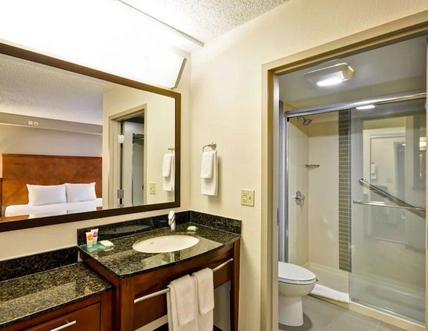 Habitación doble 1 Cama king Planta Alta Sofá Cama incluido del hotel Hyatt Place Albuquerque/uptown. Foto 4