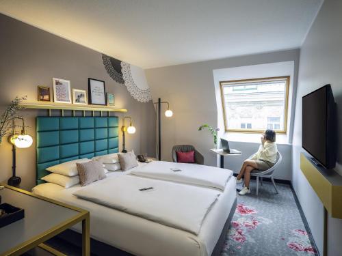 Habitación Doble Privilege del hotel Mercure Wien Zentrum. Foto 1
