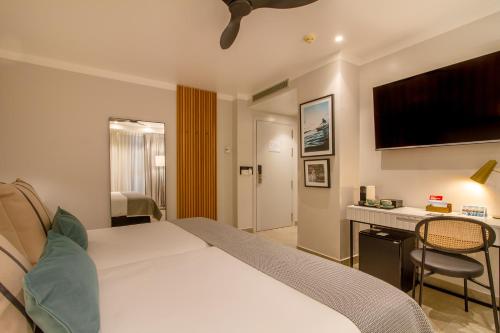 Habitación Doble Económica - 2 camas del hotel Gran Hotel Sol y Mar. Foto 3