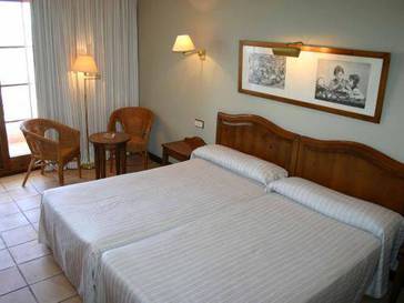 Habitación doble del hotel Bahia Sur