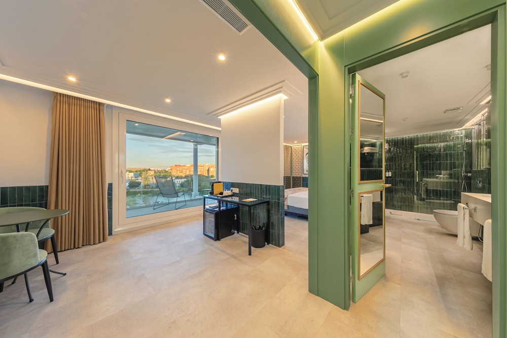 Suite junior, terraza, vistas al río del hotel Ribera De Triana. Foto 6