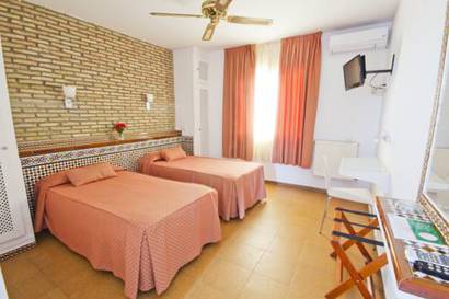 Habitación doble 2 camas del hotel Campomar Playa