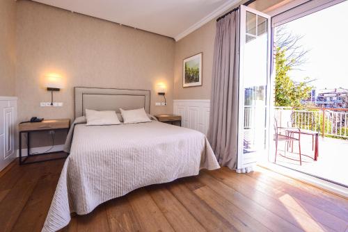 Habitación Doble con Terraza del hotel Alcázar - Irún Centro