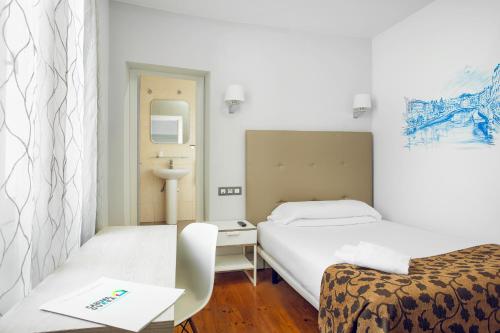 Habitación Individual del hotel Casual Bilbao Gurea