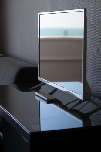 Habitación Doble Superior con vistas al mar - 2 camas del hotel Pato Amarillo. Foto 2