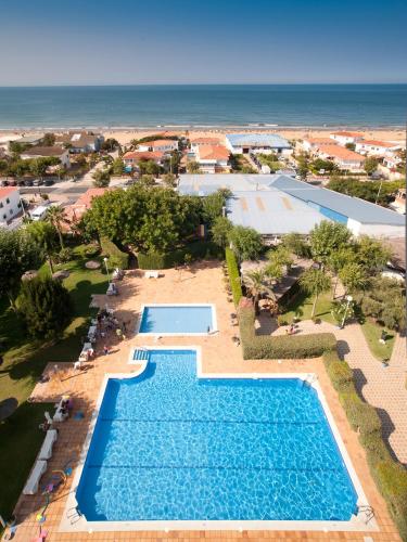 Habitación Doble Élite con vistas al mar del hotel Pato Amarillo