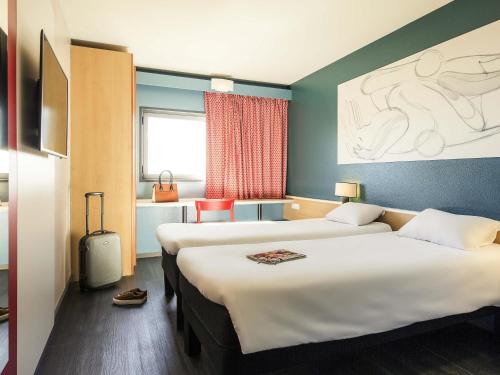 Habitación Doble - 2 camas del hotel Ibis Valencia Bonaire Aeropuerto