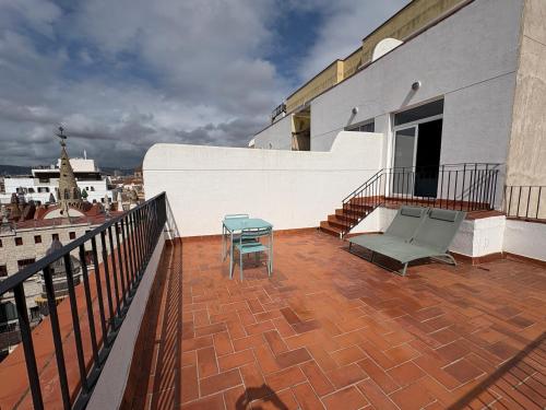 Habitación Doble con terraza - 1 o 2 camas del hotel Ramblas Barcelona. Foto 2