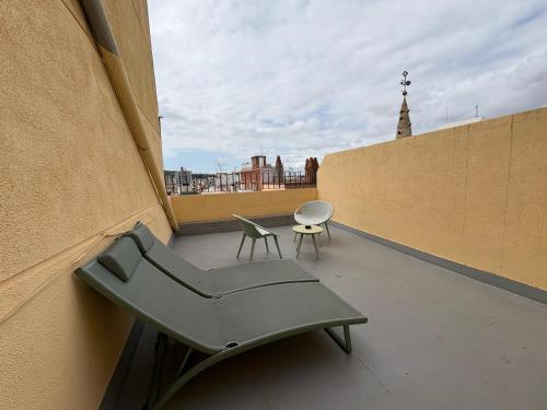 Habitación Doble con terraza - 1 o 2 camas del hotel Ramblas Barcelona. Foto 3