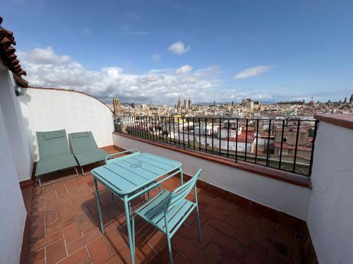 Habitación Doble con terraza - 1 o 2 camas del hotel Ramblas Barcelona. Foto 5