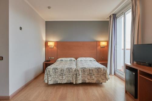 Habitación Doble con terraza - 1 o 2 camas del hotel Ramblas Barcelona. Foto 14